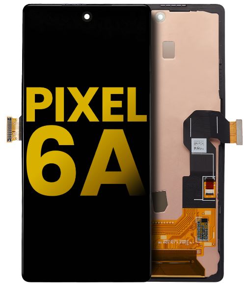 OLED Assembly With Frame Compatible For Google Pixel 6A (Genuine OEM) (All Colors)