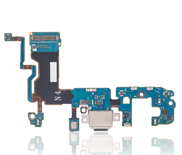 Charging Port with Flex Cable Compatible For Samsung Galaxy S9 Plus (G965U) (US Version)