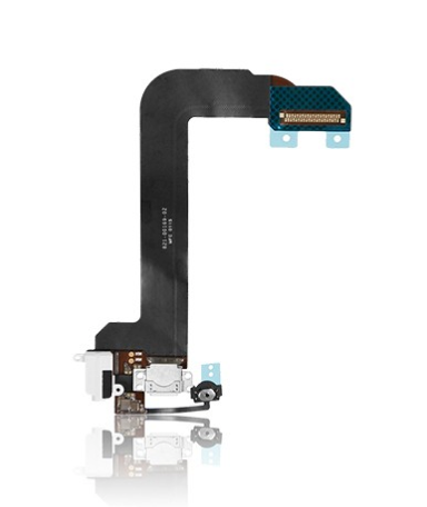 Headphone Jack with Charging Port Flex Cable For iPod Touch 6 (White)
