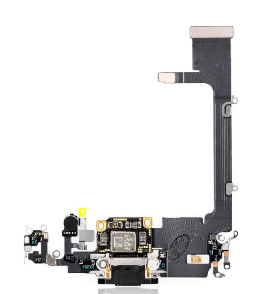 Charging Port Flex Cable with Board Compatible for iPhone 11 Pro (Premium)