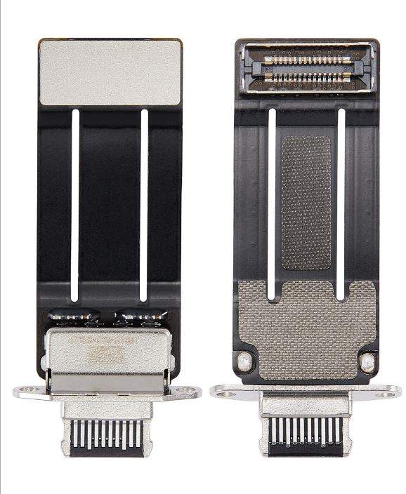 Charging Port Flex Cable Compatible For iPad Mini 6 (Premium) (Space Gray)