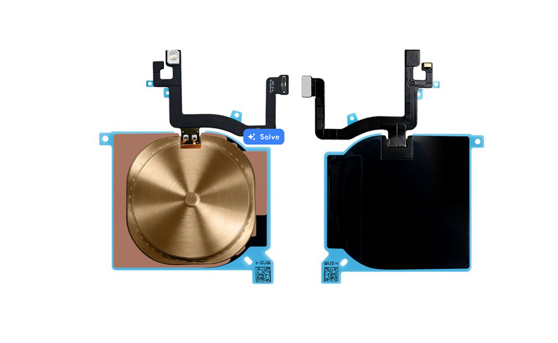 iPhone 16e Wireless NFC Charging Flex with Flashlight Flex Cable Replacement Part