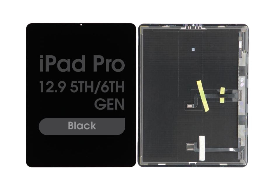Complete LCD Assembly for iPad Pro 12.9 5th Gen (2021) / 6th Gen (2022) (Black) - Refurbished