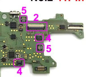 4 Pin Touch Screen Connector Port Rocker Socket #5