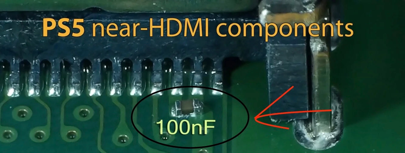 PS5 HDMI Port Decoupling Capacitor (5 pack)