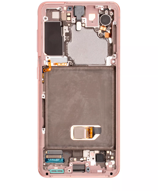 OLED Assembly With Frame Compatible For Samsung Galaxy S21 5G (Phantom Pink)