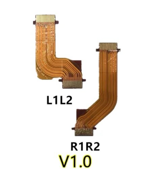 Left and Right L2R2 L1R1 Trigger Button Touchpad Connect Ribbon Flex Cable for PS5 Controller V1.0