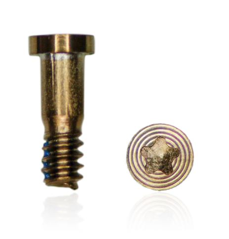 Bottom Screws Compatible For iPhone 6 / 6 Plus (Gold)