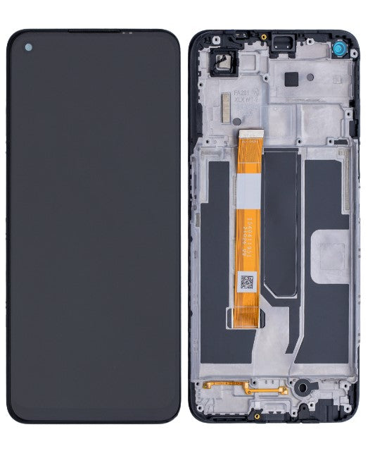 LCD Assembly With Frame Compatible For OnePlus Nord N200 5G (Refurbished) (All Colors)