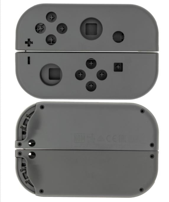 Replacement Housing / Shell Compatible For Nintendo Switch Joy Con (Gray)
