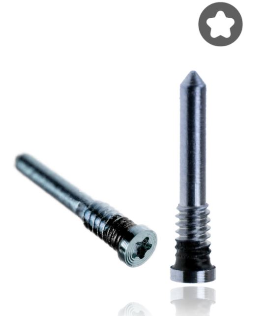 Bottom Screws Compatible For iPhone 11 / XR / 12 / 12 Mini (Blue)