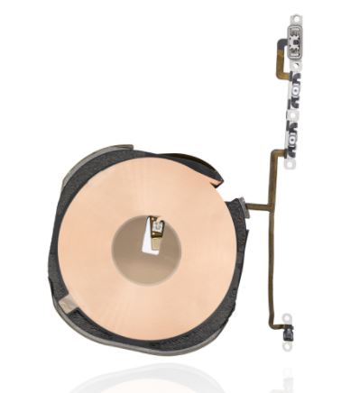 Wireless NFC Charging Flex With Power & Volume Flex Pre-Installed Compatible For iPhone XS Max