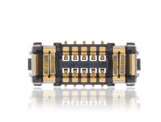 Sim Card Reader FPC Connector Compatible For iPhone XR (J-sim-k: 10 Pin)