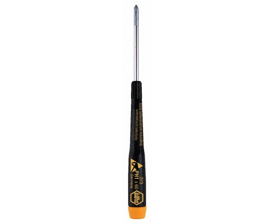 Wiha #00 x 75 mm Phillips Precision ESD Safe Screwdriver