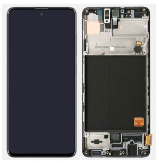 OLED Assembly With Frame Compatible For Samsung Galaxy A51 (A515 / 2019) (Premium) (All Colors)