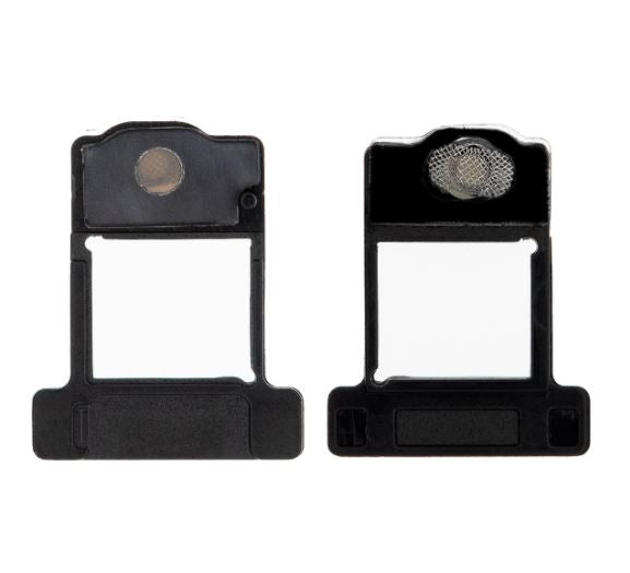 Flash Light / Power Flex Bracket with Microphone Mesh Compatible For iPhone XR (White)