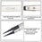 BST-259A Stainless Steel Anti-Static Medical Tweezer