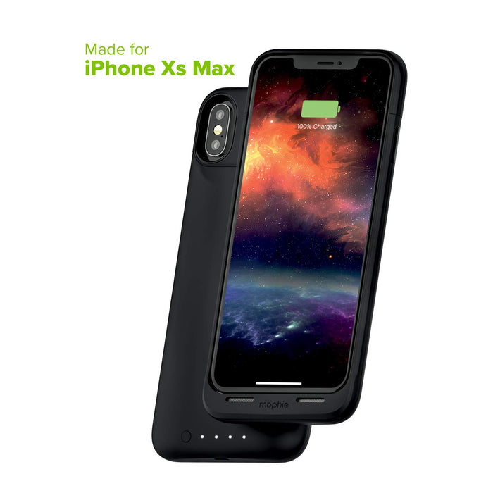 mophie Juice Pack Air - Mfi Certified - Wireless Charging - Protective Battery Pack Case for Apple iPhone Xs Max - Black