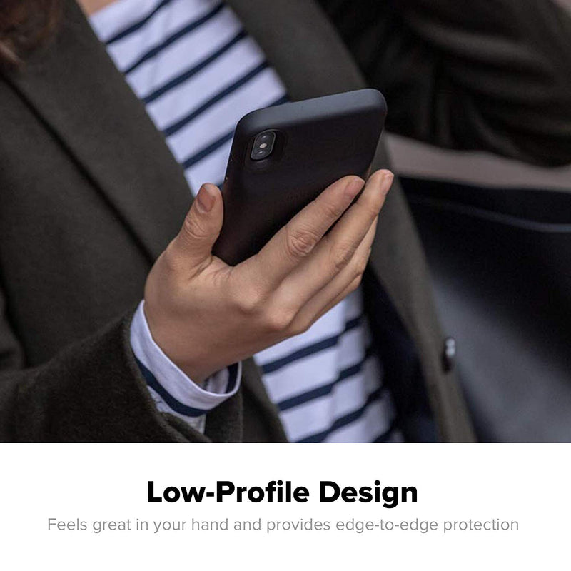 mophie Juice Pack Air - Mfi Certified - Wireless Charging - Protective Battery Pack Case for Apple iPhone Xs Max - Black