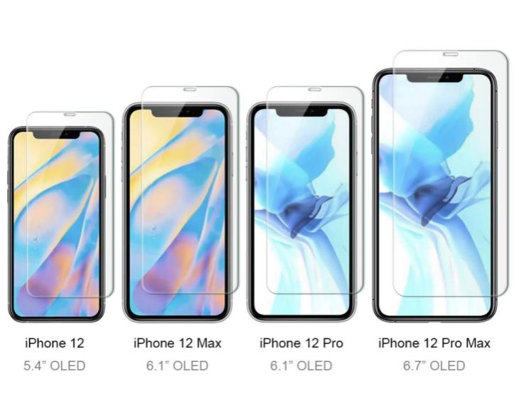 Nuglas Tempered Glass screen Protector - iPhone 12 Pro Max 6.7"