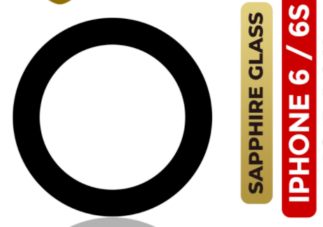 Rear Camera Lens (Glass Only) iphone 6 / 6S (All Colors) (Real Sapphire)