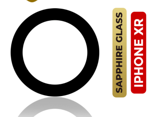 Back Camera Lens (Glass Only) Compatible For iphone XR (All Colors) (Real Sapphire l Premium Quality)