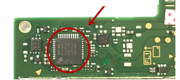M92T36 USB-C Power Charging Control IC Chip Replacement for Nintendo Switch Motherboard