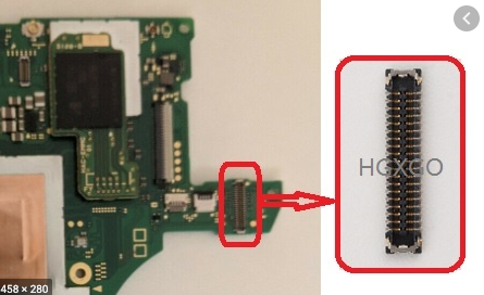 Original Game Card Module Connector Socket Parts for Switch Motherboard Repair