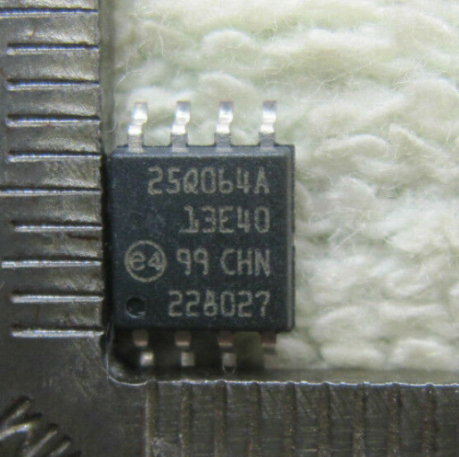 ST 25Q064A 25Q064A13E40 SOP-8 BIOS IC Chip
