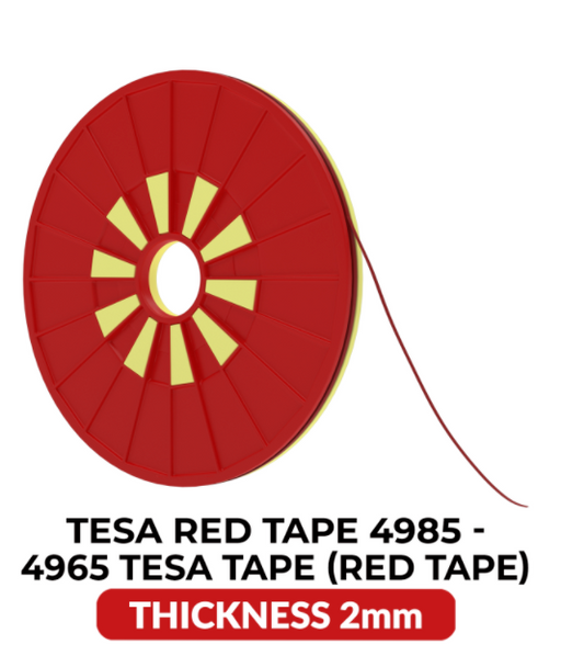 Tesa Tape (2MM X 25M) (Red Tape, 4965)