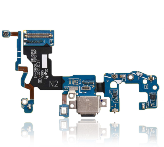 Charging Port with Flex Cable Compatible For Samsung Galaxy S9 Plus (G965U) (US Version)
