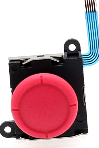Original 3D Button Analog Sticks Controller Thumbstick Replacement Parts for switch and Lite Red
