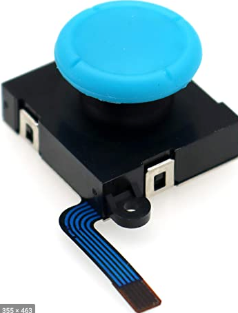 Original 3D Button Analog Sticks Controller Thumbstick Replacement Parts for switch and Lite Blue