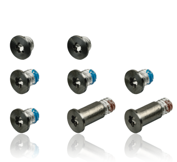 Bottom Case Screws (Pentalobe P5) Compatible For MacBook Retina 12" (A1534 / Early 2015 / Early 2016 / Mid 2017) (Rose Gold)