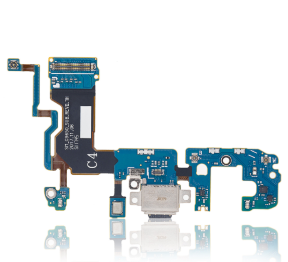 Charging Port with Flex Cable Compatible For Samsung Galaxy S9 Plus (G9650) (Dual Sim Version)