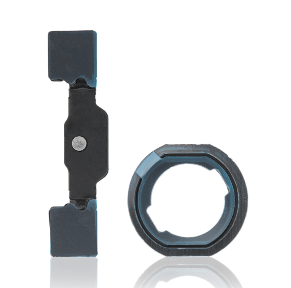 Home Button Holding Bracket with Rubber Gasket Compatible For iPad 5 (2017) / iPad 6 (2018) / iPad 7 (10.2" / 2019)