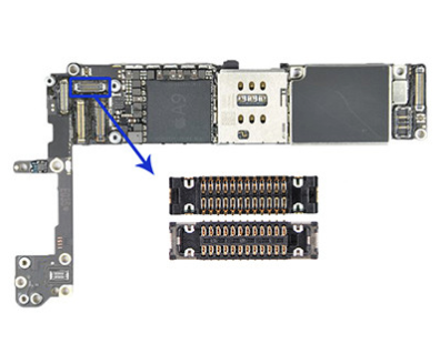 Home Button FPC Connector Compatible For iPhone 6S / 6S Plus (J4100: 22 Pin)
