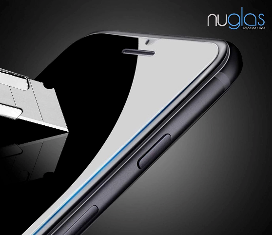 NuGlas Tempered Glass Screen Protector for iPhone 6 Plus/6s Plus