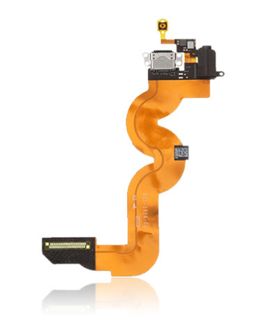 Headphone Jack with Charging Port Flex Cable For iPod Touch 5 (White)