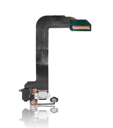 Headphone Jack with Charging Port Flex Cable For iPod Touch 6 (Black)
