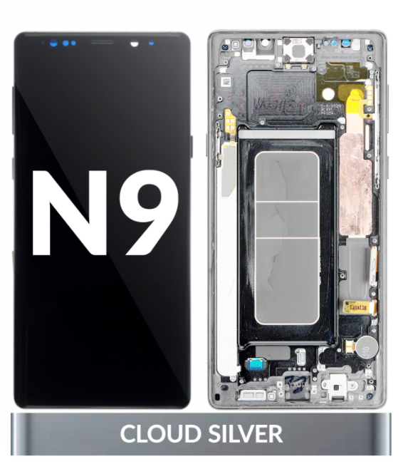 Galaxy Note 9 (SM-N960) Display w/Frame