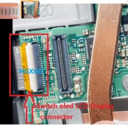 Switch OLED Display Screen FPC Connector Socket Slot 43pin FPC