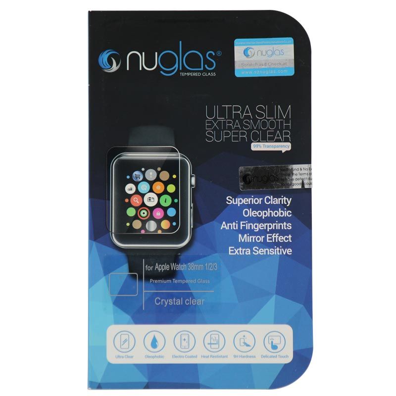Nuglas Apple Watch 38mm - Full cover - Retail