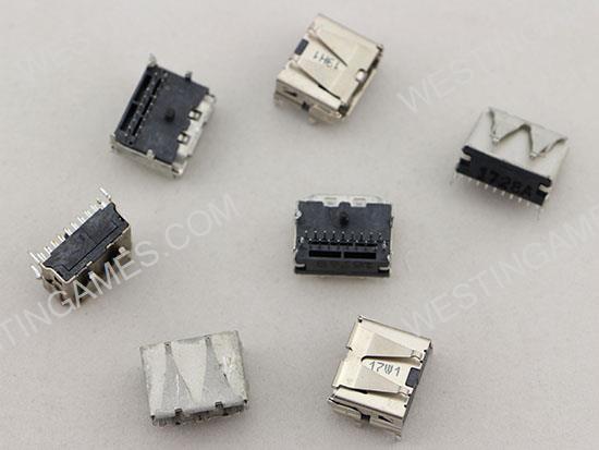 Replacement HDMI Port Socket Repair Part for PS3 Slim CECH-3000 Motherboard (Pulled)