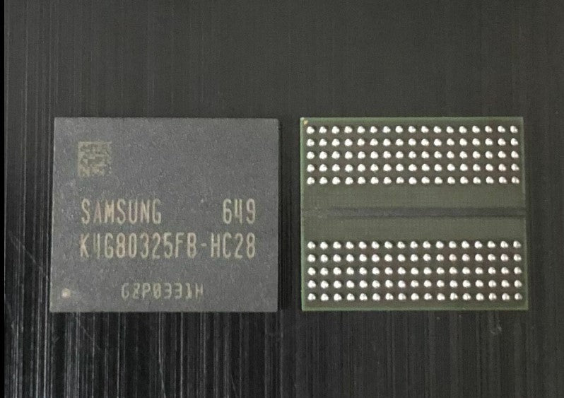 PS4 Slim Samsung K4G80325FB-HC28 DDR5 (Pulled and reballed)