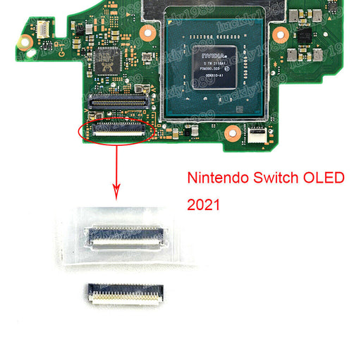 Nintendo Switch OLED 2021 LCD Display Screen FPC connector Plug Socket