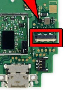 Left to Right Connector Socket replacement for Switch Lite Button Board (29 Pin)